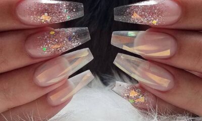 Clear Nail Designs for Beautiful Girls